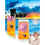 Cell Phone Camera Lens Kit,11 in 1 Universal 20x Telephoto Lens