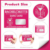 25-Piece Bachelorette Scratch Off Dare Game Cards With Diy Film Stickers - Fun Bridal Shower Games For Girls Night Out, Wedding, Engagement, Bachelorette Party Supplies (High Heels Pattern)