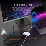 j5create USB Type C to 4K HDMI and Gigabit Ethernet with PD 100W Pass-Through
