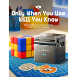 3 In 1 Charging Station For Apple, Super Stable Wireless Charging Station For Magsafe Charger Stand Cube, Foldable Magsafe Charger For Iphone16 16E 15 14 13 And Watch, Gifts For Men Women, Black