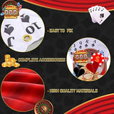 12 Ft Casino Theme Party Decorations Vegas Poker Birthday Hanging Decors Las Vegas Night Decorations Casino Ceiling Decors Hanging Banner With 24 Paper Garlands Gamble Theme Party Supplies