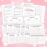 Bridal Shower Friendly Feud Game With 2 Answer Buzzers, Wedding Feud Cards For Family Game Night Fun Trivia Quiz For Bachelorette Party Family Guests Bridemaids