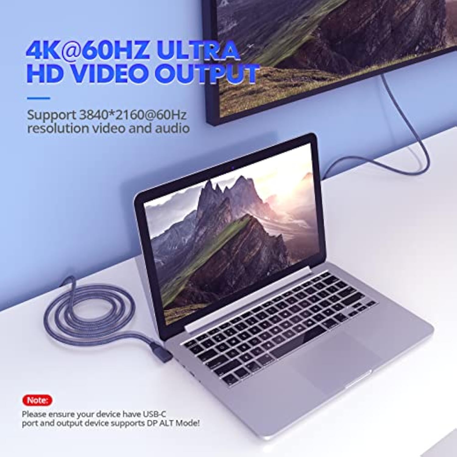 Usb C To Usb C Cable Right Angle 100W 0.6Ft, Usb 3.2 Gen2X2 20Gbps Data Transf