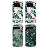 Pixel 9 Pro XL Case, Buffertech 6.6ft Drop Protection, Clear TPU, Eucalyptus