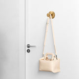 Suction Cup Hooks For Wreaths On Glass, 2025 New Model No-Drill Suction Cup Hooks, Wreath Hangers For Front Doors, Metal Towel Hooks For Showers Bathrooms Mirrors (4, Gold)