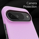 Dual Guard Shockproof Case for Google Pixel 9/9 Pro - Lilac, Dual Layer Protection