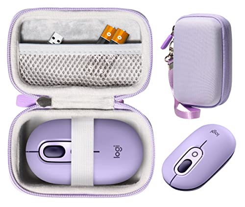 Mouse Case For Logitech Pop Mouse(Purple)