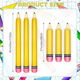 6 Pcs Large Inflatable Pencil Balloons Back To School Inflatable Pencil Balloon Graduation Party Decoration For Back To School Classroom Garden Room Birthday Party Decorations