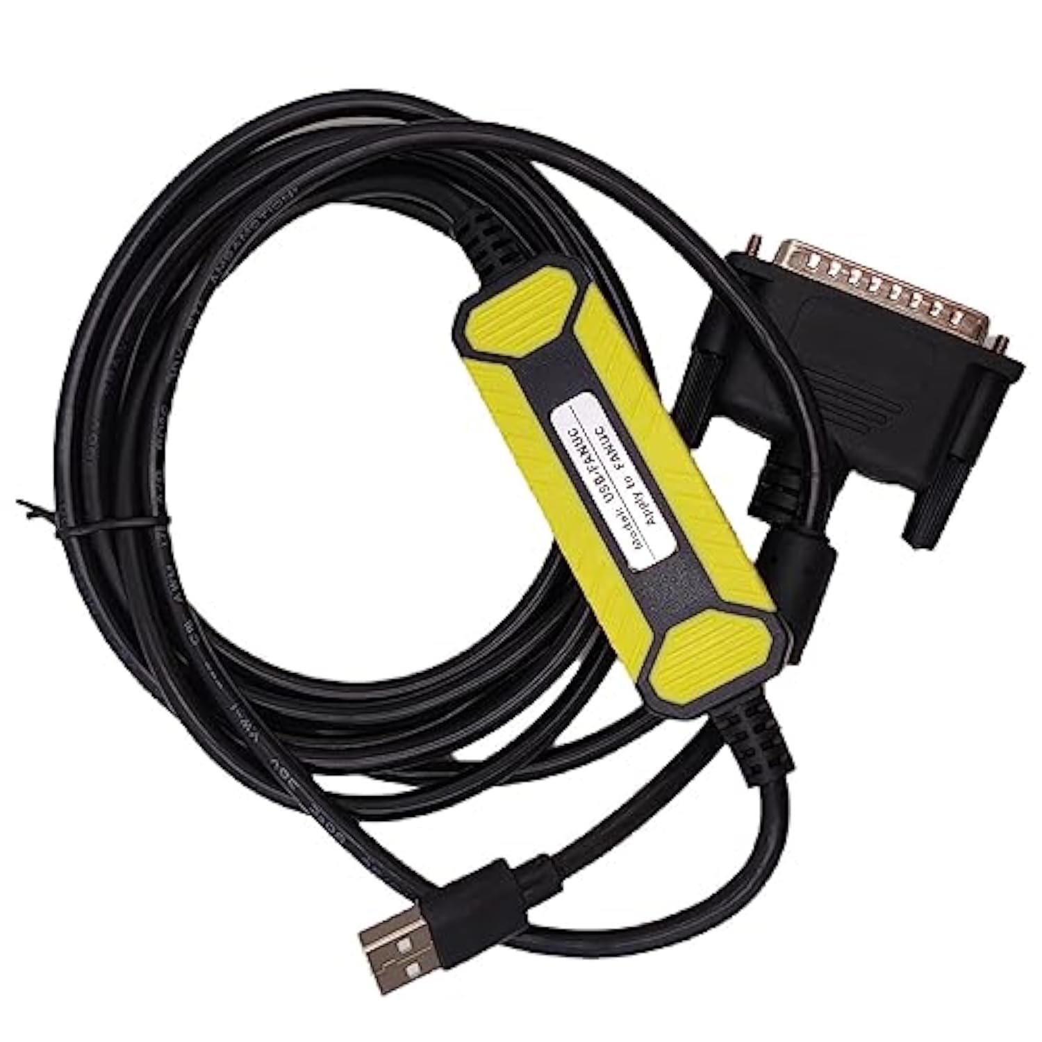 Usb-Fanuc Rs232 Data Transfer Usb Convert Db25 Pin Download Cable For Cnc Fanuc