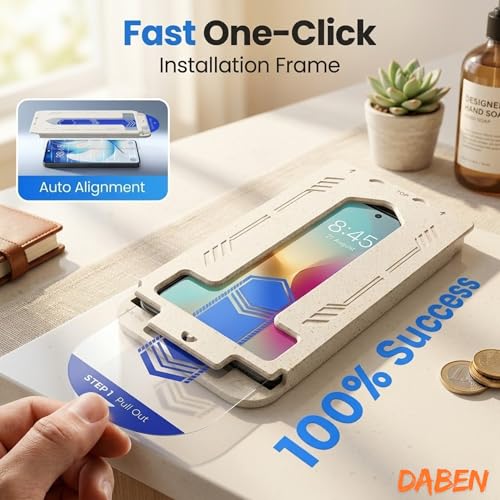 (2 Pack) Align-X for  Galaxy S26 Screen Protector - Military-Grade Protection, 10H+ Tempered Glass, Auto-Alignment Tray, Case Friendly