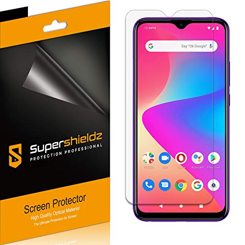(6 Pack) Designed for BLU (G90 Pro) Screen Protector, High Definition Clear Shield (PET)