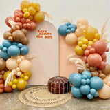 Sun Balloon Arch Kit: Yellow, Blue, Sand - Baby Shower Decor