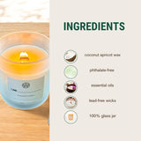 Manifest Candle - Includes Manifestation Booklet, Crackling Wooden Wick - Personalize And Write Your Manifestation - Create Your Destiny