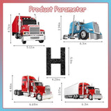 Semi Truck Birthday Party Decor Happy Birthday Banner & Garland for Kids