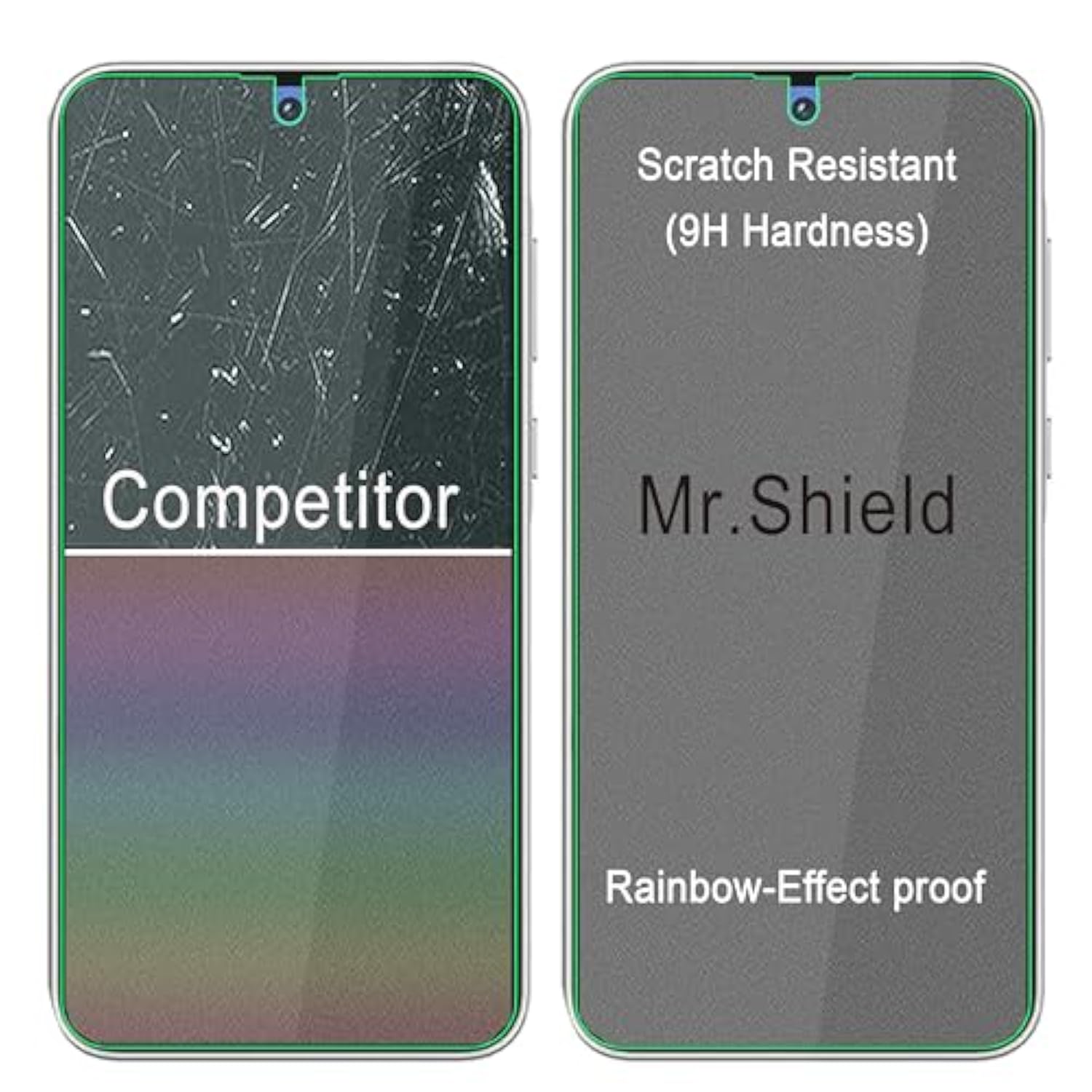3-Pack Samsung Galaxy A35 5G Tempered Glass Screen Protector 9H