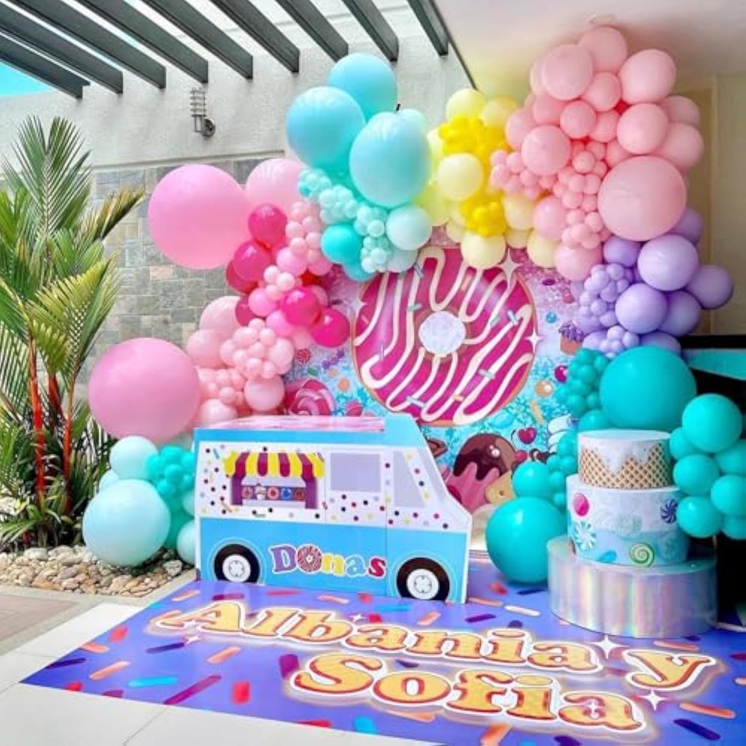 Pastel Pink Balloons Arch Garland Kit, 102Pcs 18In 12In 10In 5In Light Pink Balloons Different Sizes For Birthday Baby Shower Gender Reveal Princess Theme Valentine'S Day Party Decorations