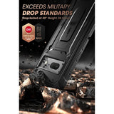 SUPCASE Outdoor Case for Google Pixel 7, 360 Degree Mobile Phone Case Bumper Case Robust Protective Cover [Unicorn Beetle Pro] with Screen Protector and Belt Clip 2022 Edition (Black)