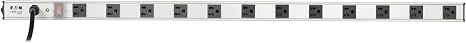 Heavy Duty Metal Power Strip 12 Outlets 15FT Extension Cord Wall Mount for Garage Workshop Office