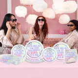 Iridescent Its Me Hi Im The Birthday Girl Its Me Tableware, 60 Pcs Music Birthday Decorations Includes Its Me Hi Im The Birthday Girl Its Me Plates And Napkins For 20 Guests Perfect For Girl