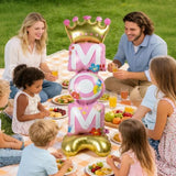 Mother's Day Standing Balloon 1Pcs 44.1x15.4Inch | Eye-Catching Decor for Mom’s Birthday & Mother’s Day Party