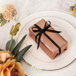 Black Satin Ribbon Double Faced Satin 1/4 Inch X Continuous 100 Yards-Black Ribbon For Gift Wrapping Crafts Wedding Decoration Bows Bouquet Floral Arrangement