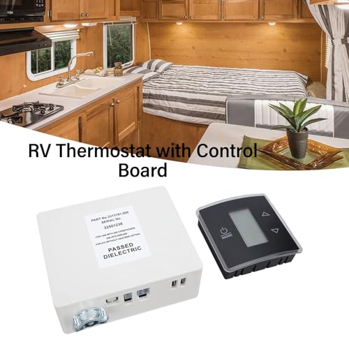 Single Zone Ct Thermostat Control Kit With Lcd Display And Control Board For Rv Air Conditioners Compatible With B59530, B57915 And 3316250.712 3313191.000