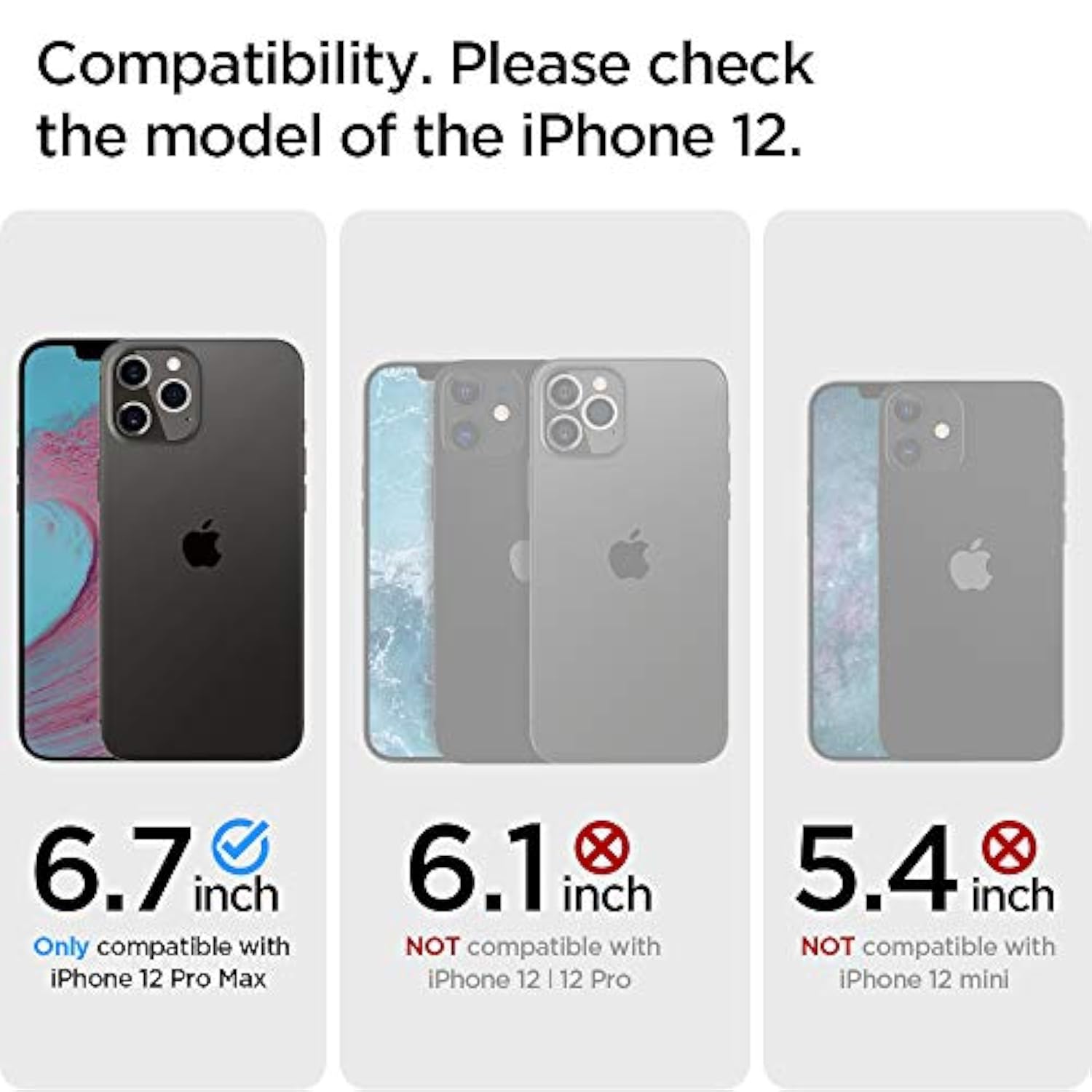 Spigen Liquid Air Designed for iPhone 12 Pro Max Case (2020) - Matte Black