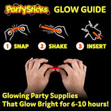 Glow Critters and Halloween Trick or Treat Glow Skeletons and Pumpkins - Glow Sticks Party Favors - Glow in The Dark Party Supplies