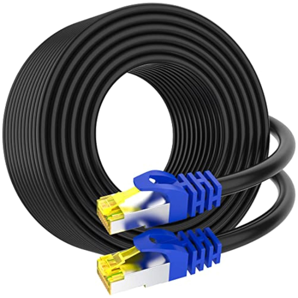 Cat 8 Ethernet Cable,30 Ft,25 Ft 50 Ft 100 Ft Heavy Duty High Speed Network In