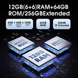 Armor X13 Rugged Phone, 12+64GB, 50MP Rear Camera, 24MP Night Vision Camera, Android 15 OS Rugged Smartphone, 6.52 Screen, 6320mAh, NFC, GPS, Dual 4G