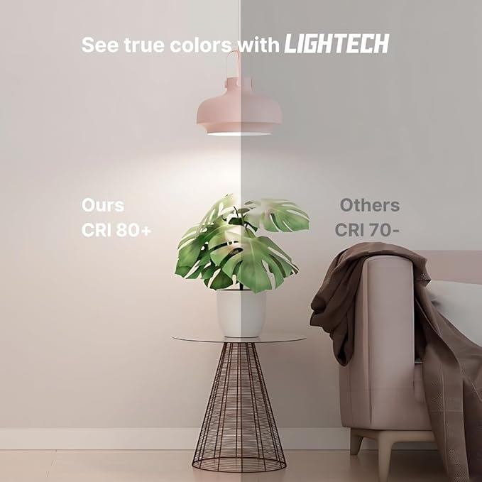 12 Pack A19 LED Light Bulbs 9W 60W Equivalent 5000K Daylight 810 Lumens E26 UL Listed