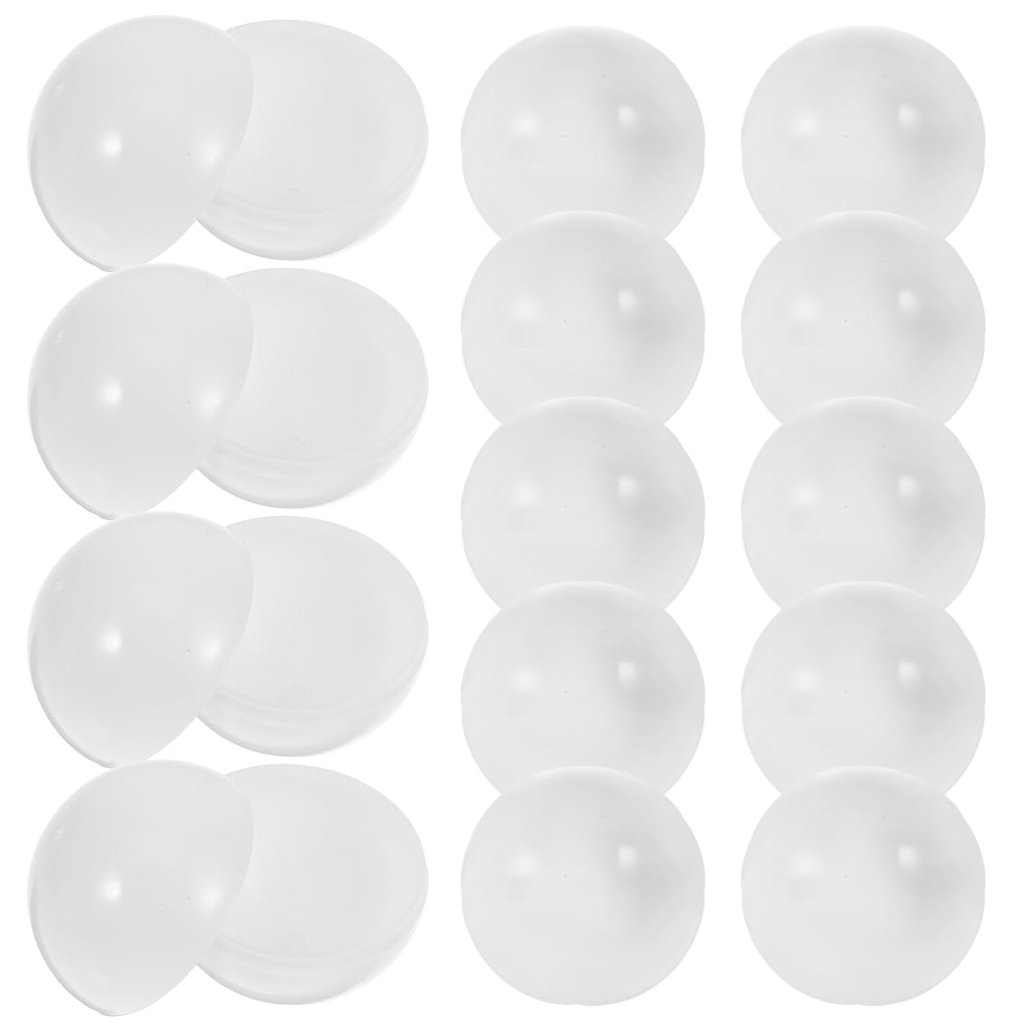 30Pcs Openable Raffle Balls 1.57 Inch Lightweight Reusable Lottery Balls For Party Games Events And Drawing Activities