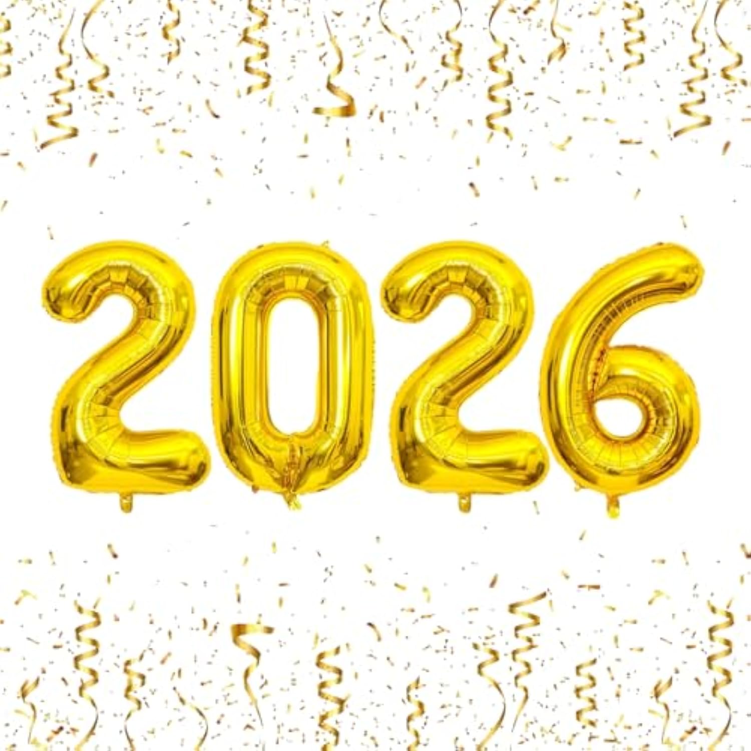 40in 2026 Number Balloons Happy New Year Graduation Party Decorations