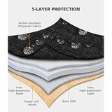 Tablet Sleeve Bag 8 Inch For 8.3" Ipad Mini 6/7.9" Ipad Mini 5/8" Lenovo Tab M8 Gen / 8.7" Galaxy Tab A7 / 8" Huawei Matepad T 8 Water Repellent Vertical Laptop Case Pouch