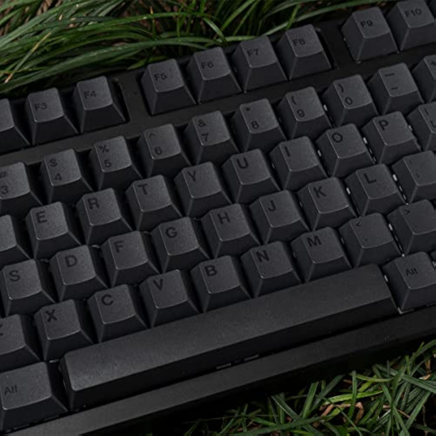 Pbt Gray Keycaps Set 144 Keys Cherry Profile Dye-Sub Custom Iso Ansi Keycaps F