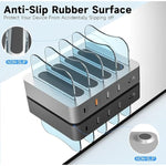 Usb Charging Station - Charging Dock - 4-Port - Fast Charging Station For Multiple Devices - Docking Station - Smart Charging Station Dock - Multi Charging Station For Cell Phones And Tablets