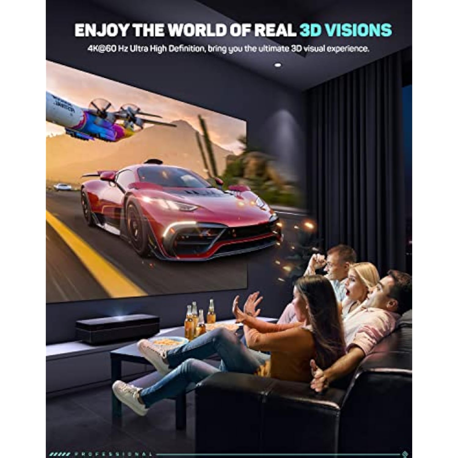 IFOOTAGE 4K HDMI Cable, Ultra HD Long HDMI Cable, 18Gbps High Speed HDMI 2.0 C