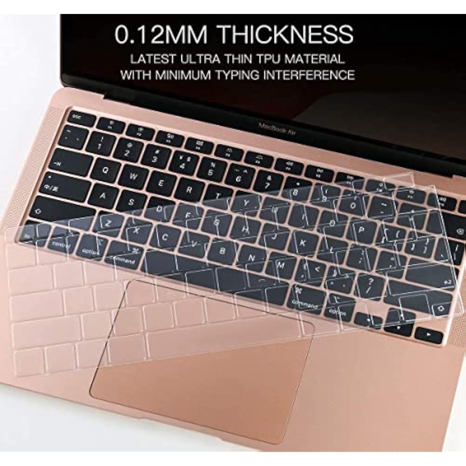 Premium Ultra Thin Keyboard Cover For Macbook Air 13 Inch 2021 2020 Model A217