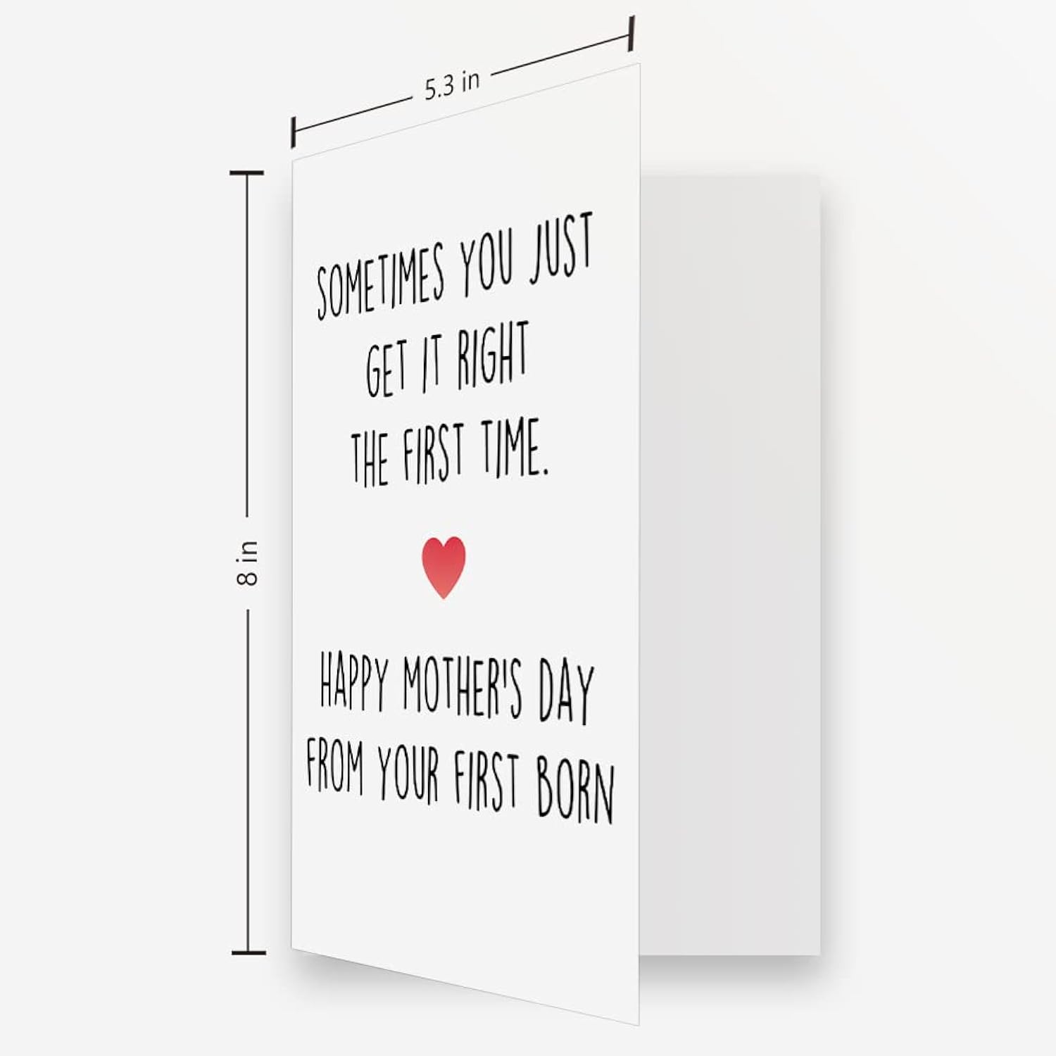 Happy Mother’S Day Card From Oldest First Child, Great Mothers Day Gift For Mommy, Funny Mother’S Day Card From Your First Born, Unique Mothers Day Gifts Idea For Her