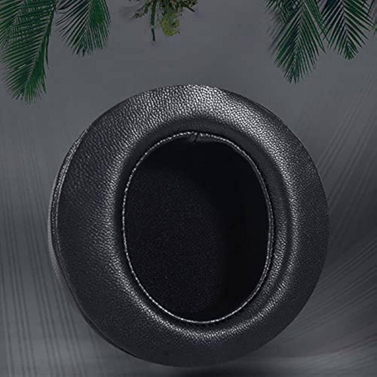 Replacement Earpads Protein Leather Ear Pads Cushions Cover Repair Parts Compatible With Alienware Aw310H Aw510H Headphones (Black)