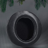 Replacement Earpads Protein Leather Ear Pads Cushions Cover Repair Parts Compatible With Alienware Aw310H Aw510H Headphones (Black)