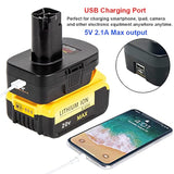 Battery Adapter to Use Dewalt 20V or Milwaukee 18V with Craftsman C3 19.2V