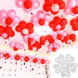 50 Pcs Portable Flower Shape Balloon Clips Holder For Wedding Event Decorations Birthday Party Supplies