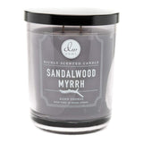 Sandalwood Myrrh Large 2 Wick Hand Poured 15.8 Oz Candle