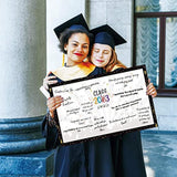 Graduation Party Decorations, Giant Guest Book, Jumbo Greeting Card, Signature Board, Class Of 2023 Congrats Grad Sign In Poster, Graduation Party Supplies Favors Gifts - 14 X 22 Inches, Unframed