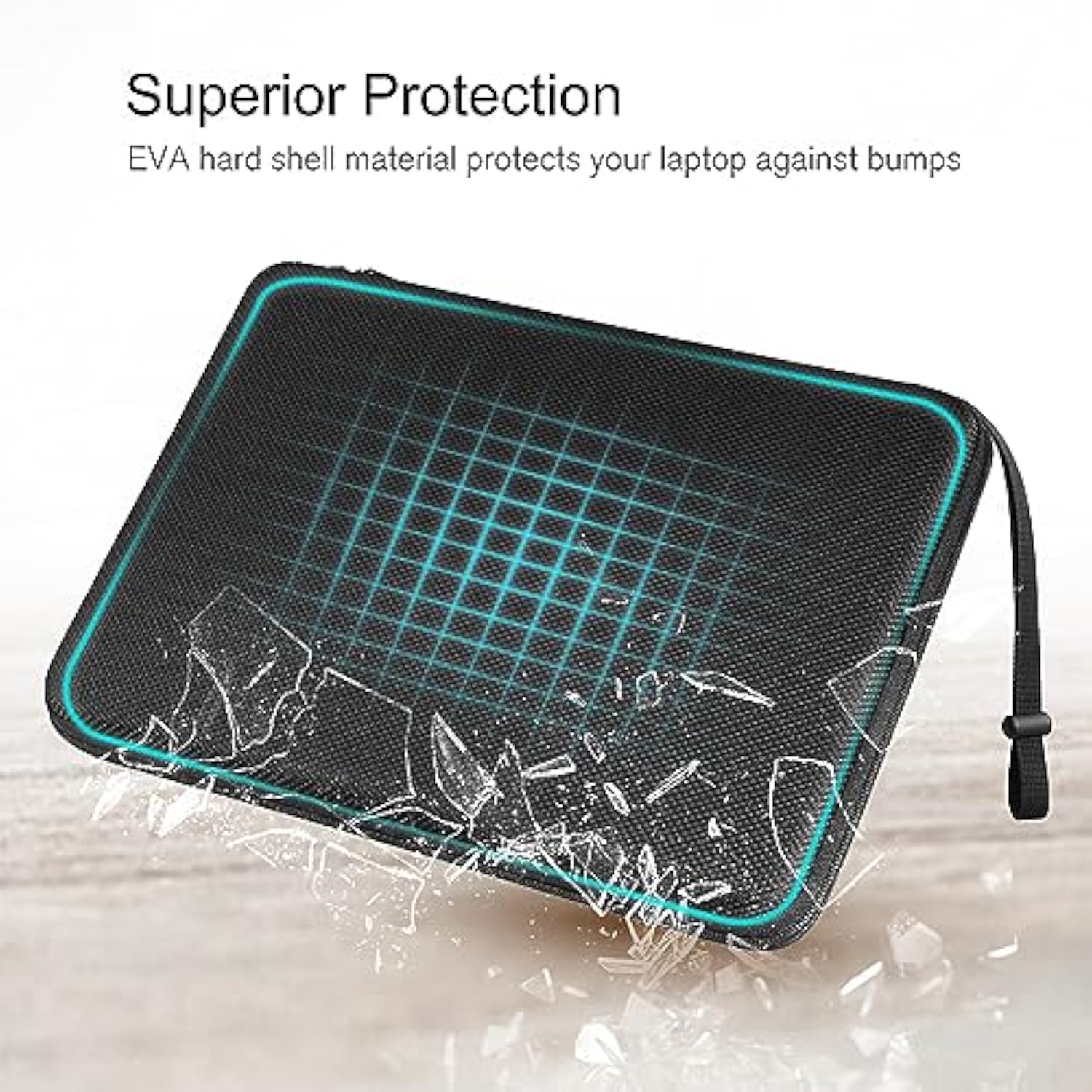 Hard Laptop Sleeve Case For 13 Inch Macbook Air M4 2025 M3 2024, 14 Inch Macbook Pro M4/M3/M2/M1 A2918 A2992 A2779 A2442, 13'' Air/Pro, Waterproof Case For Dell, Surface Laptop, Hp, Acer, Black