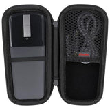 Arc Touch Wireless Mouse Carrying Case For Microsoft/Nyiefada/Wudekeji/Normia Rita And More Bluetooth Foldable Arc Touch Mouse, Portable Mini Travel Folding Curved Mice Protective Holder