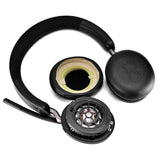 45H Ear Pads - Replacement Ear Cushion Cover Compatible With Jabra Evolve2 65 (65Ms 65Uc Usb) / Evolve2 40 (40Uc 40Ms Usb) / Elite 45H On-Ear Wireless Headset,Softer Protein Leather (Black)