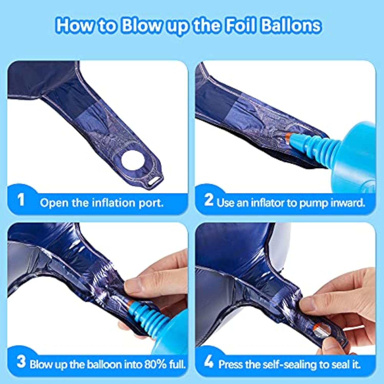 World Map Balloon Set: 48pcs Earth Day Party Decorations