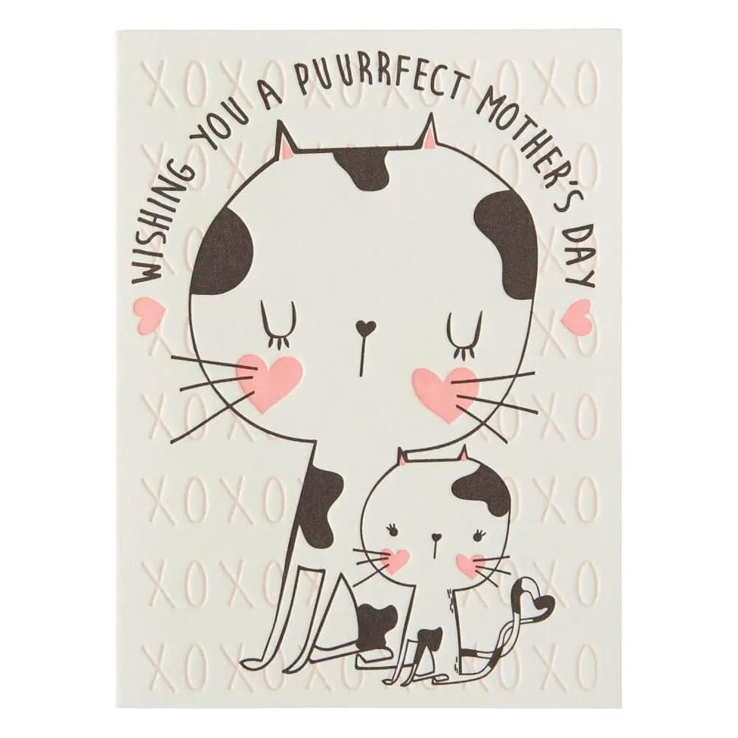 , Mom And Cat Kid Mother'S Day Card